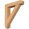 Ekena Millwork Traditional Arts and Crafts Smooth Bracket w/ Offset Brace, Western Red Cedar, 7 1/2"W x 36"D x 40"H BKT0806X36X40TRA03SWR - alternate 1
